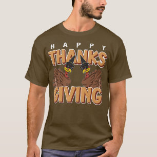 Camiseta Feliz Día de Acción de Gracias Turquía Dabbing Hol