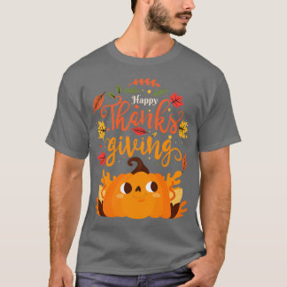 Camiseta Feliz Día de Acción de Gracias Turquía Feliz Día d