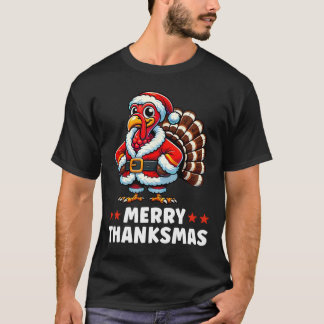 Camiseta Feliz Día de Acción de Gracias Turquía Navidad Gra