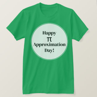 Camiseta Feliz Día de Aproximación Pi 22 de Julio Nerd Mate