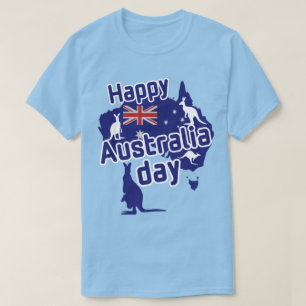 Camiseta Feliz Día de Australia
