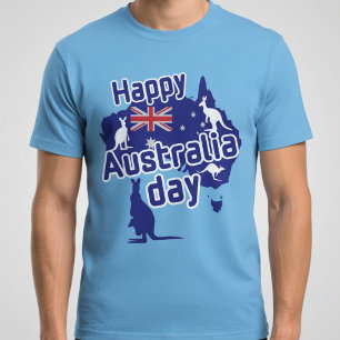 Camiseta Feliz Día de Australia