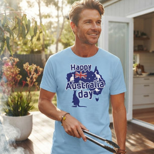 Camiseta Feliz día de Australia 