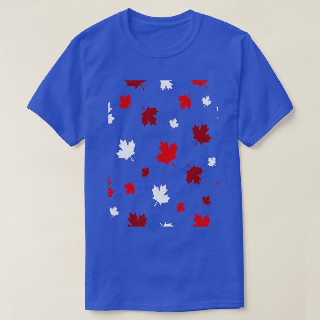 Camiseta Feliz Día de Canadá el 1 de julio (Diseño del anverso)