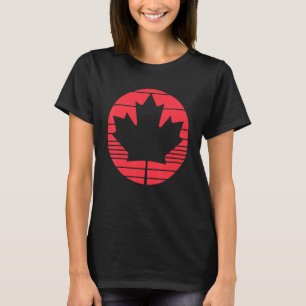 Camiseta Feliz Día de Canadá, hoja de arce, bandera canadie