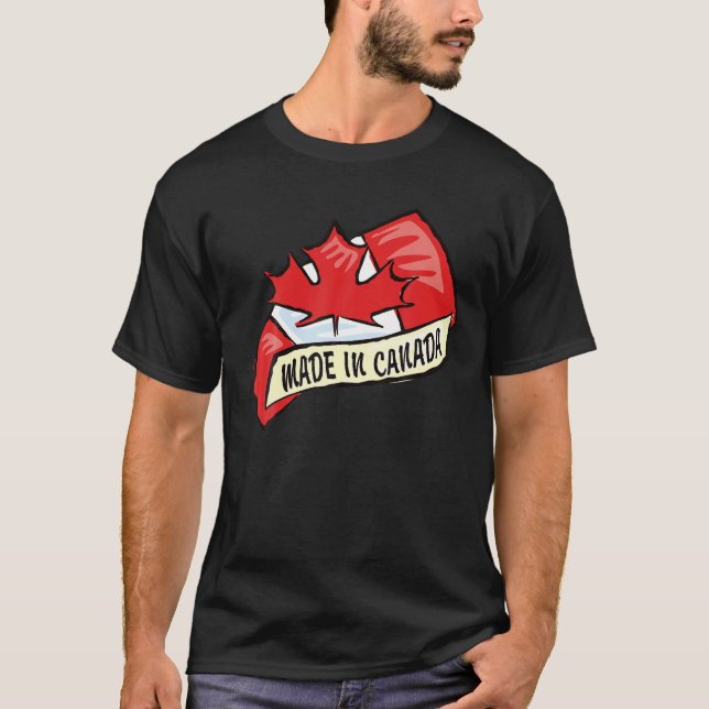 Camiseta Feliz Día de Canadá Mable Leaf Canadá Funny Countr (Anverso)