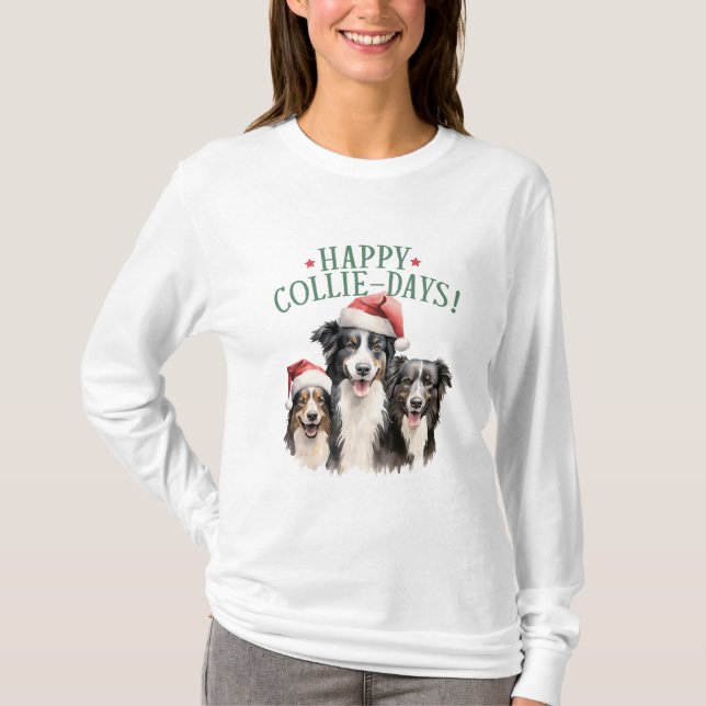 Camiseta Feliz Día de Collie (Anverso)