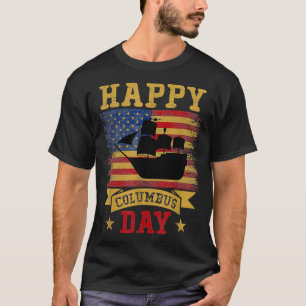 Camiseta Feliz Día de Colón 1492