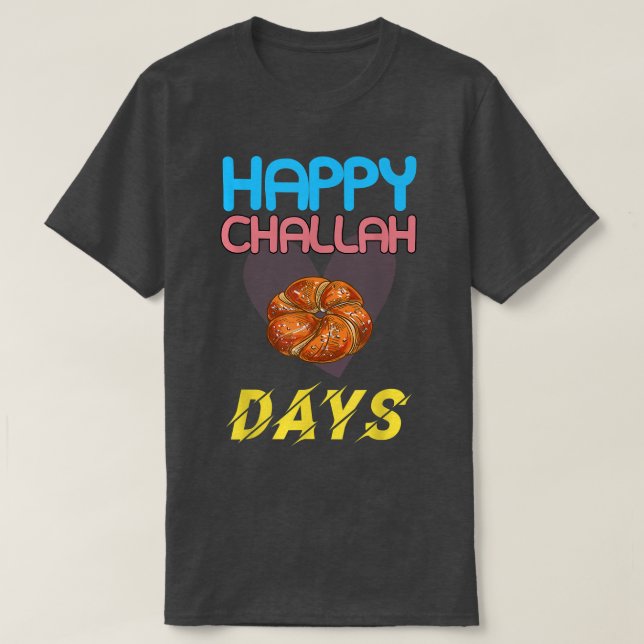 Camiseta Feliz Día de Desafíos Hanukkah Diciendo Novedad  (Diseño del anverso)