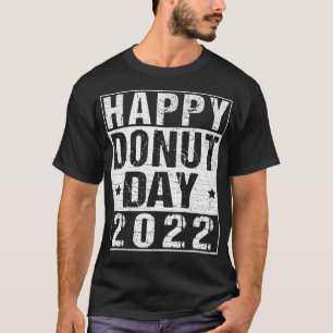 Camiseta Feliz Día de Donut 2022 Divertida decoración para 