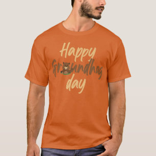 Camiseta Feliz Día de Goundhog Grog enganche mi fiesta favo