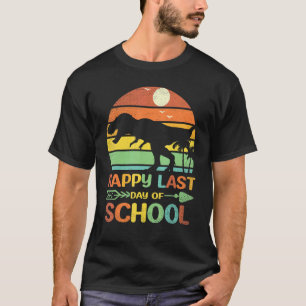 Camiseta Feliz Día De Graduación Escolar Dinosaur Rex B