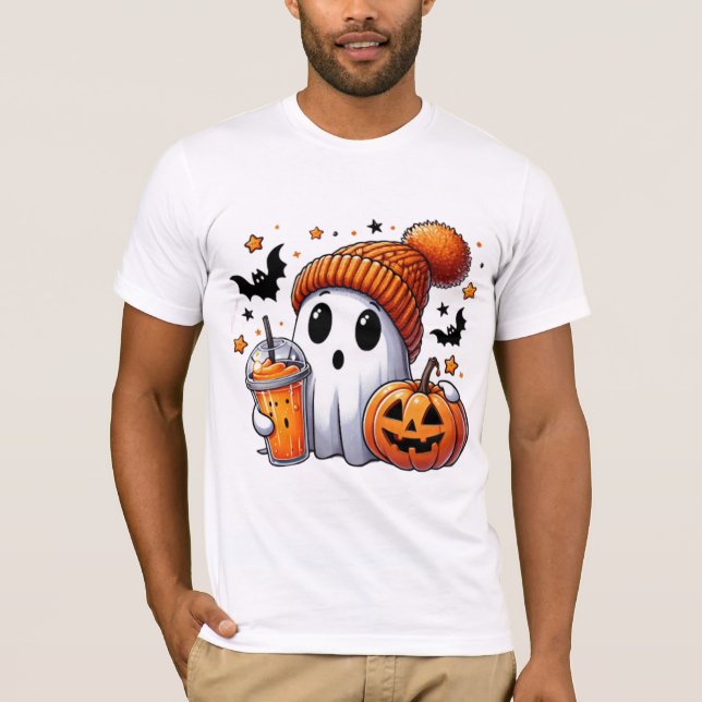 Camiseta Feliz Día de Halloween (Anverso)
