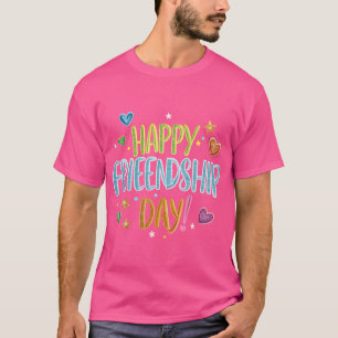 Camiseta Feliz Día de la Amistad