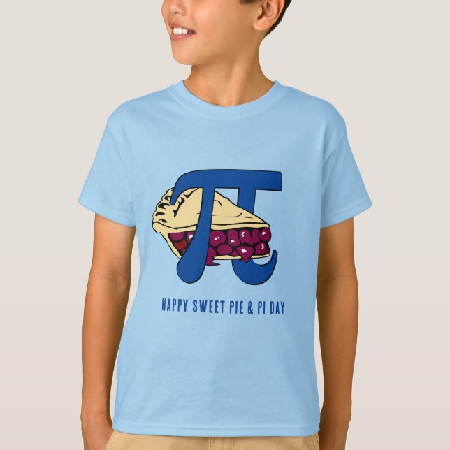 Camiseta Feliz DÍA de la cereza de PI (Anverso)