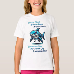 Camiseta Feliz Día de la Conciencia del Tiburón   14 de jul