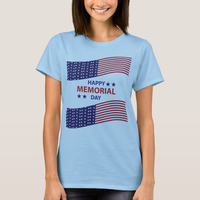 Camiseta Feliz Día de la Conmemoración (Anverso)