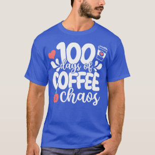 Camiseta Feliz Día De La Escuela Días De Maestra De Café Ch