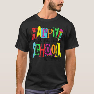 Camiseta Feliz Día De La Escuela Hola Verano Adiós Scho
