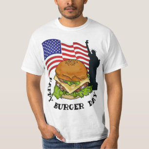 Camiseta Feliz día de la hamburguesa T-Shirt