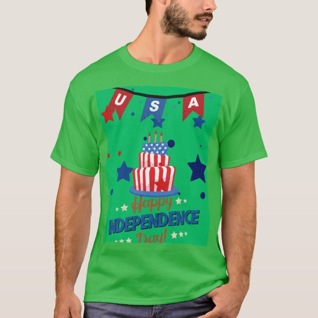 CAMISETA FELIZ DÍA DE LA INDEPENDENCIA (Anverso)