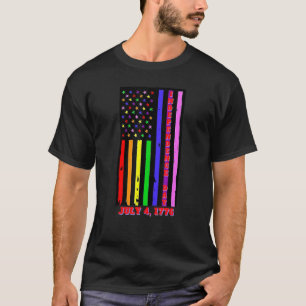 Camiseta Feliz Día de la Independencia 4 de julio de 1775