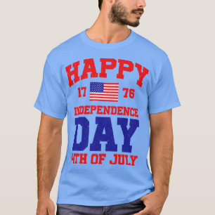 Camiseta Feliz Día De La Independencia 4 De Julio Doloroso