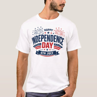 Camiseta Feliz Día de la Independencia 4 de julio Patriótic