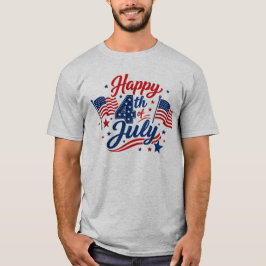 Camiseta Feliz Día de la Independencia 4 de julio Patriótic