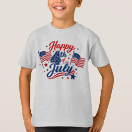 Camiseta Feliz Día de la Independencia 4 de julio Patriótic
