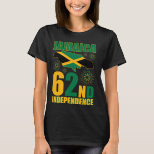Camiseta Feliz Día de la Independencia de Jamaica desde 196