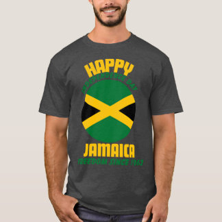 Camiseta Feliz Día de la Independencia Jamaica 1962 Orgullo