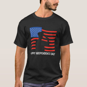 Camiseta Feliz Día de la Independencia Veterano Orgulloso S