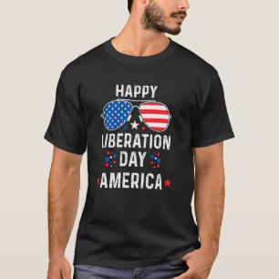Camiseta Feliz Día de la Liberación América, 20 de enero de