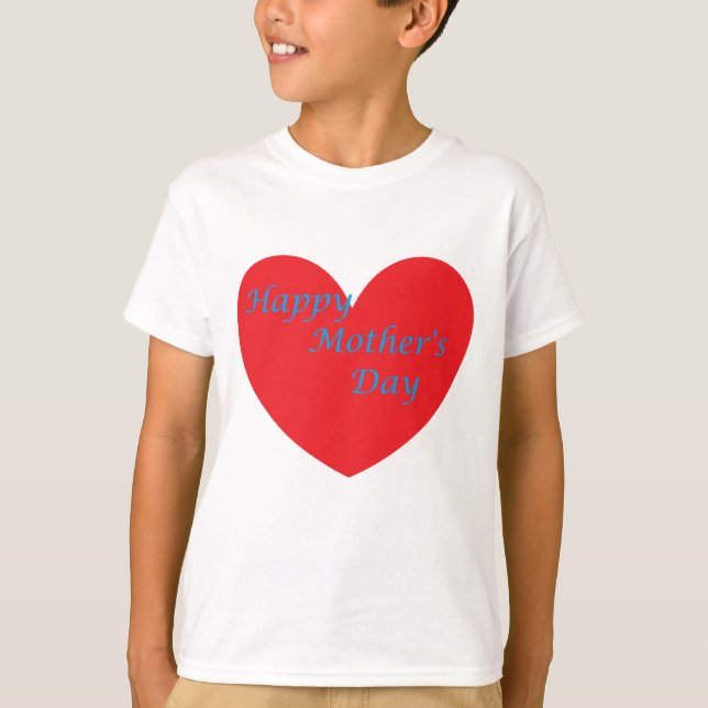 Camiseta Feliz Día de la Madre (Anverso)