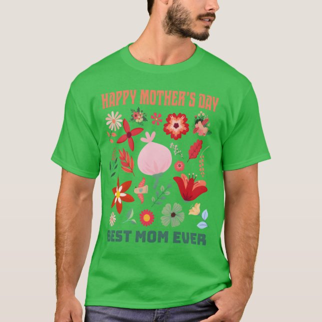 Camiseta Feliz Día de la Madre (Anverso)