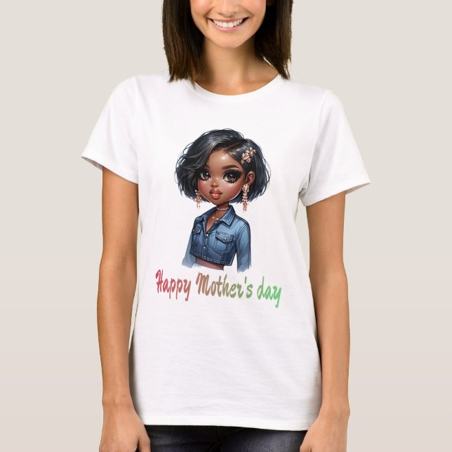 Camiseta Feliz Día de la Madre (Anverso)