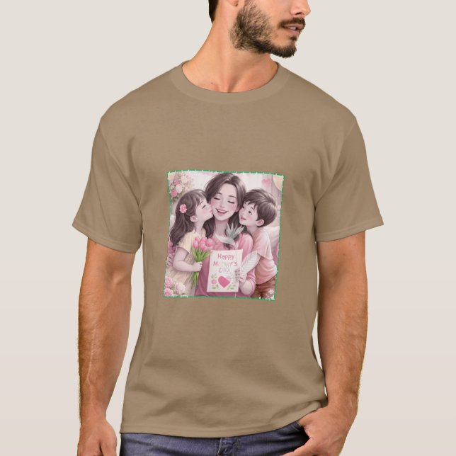 CAMISETA FELIZ DÍA DE LA MADRE (Anverso)