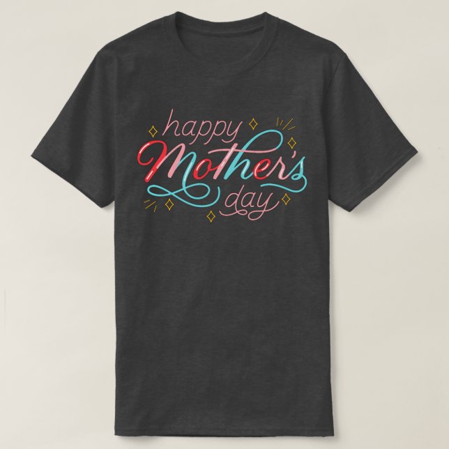Camiseta Feliz Día de la Madre (Diseño del anverso)
