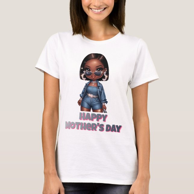 Camiseta Feliz Día de la Madre (Anverso)