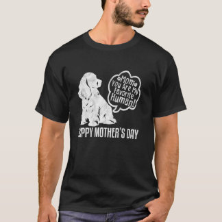 Camiseta Feliz día de la madre Cocker Spaniel mamá eres mi