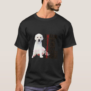 Camiseta Feliz Día de la Madre Labrador Blanco Perro Mamá P