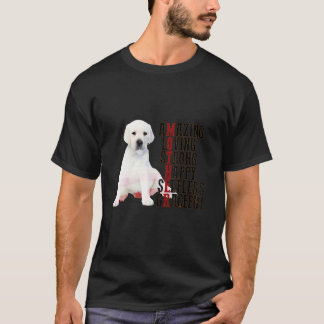 Camiseta Feliz Día de la Madre Labrador Blanco Perro Mamá P