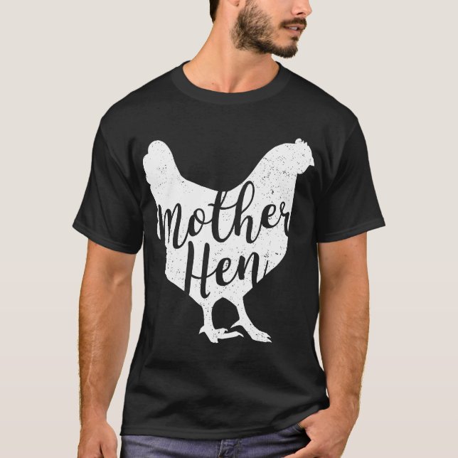 Camiseta Feliz Día De La Madre Madres Madre Hen Por Las Muj (Anverso)
