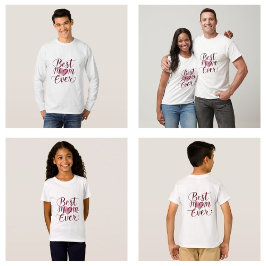 Camiseta Feliz Día de la Madre Mejor Mamá del Mundo
