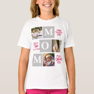Camiseta Feliz Día de la Madre Personaliza el Texto de Coll