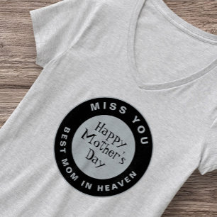 Camiseta Feliz día de la madre te extrañó el cielo retro vi