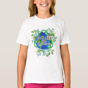 Camiseta Feliz Día de la Madre Tierra 2020 Funny 50º aniv