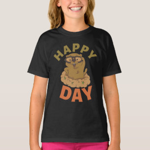 Camiseta Feliz Día de la Marmota