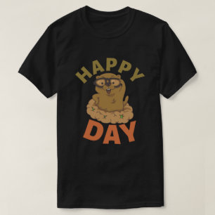 Camiseta Feliz Día de la Marmota